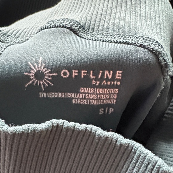 Aerie Forest Green Leggings - Picture 3 of 3